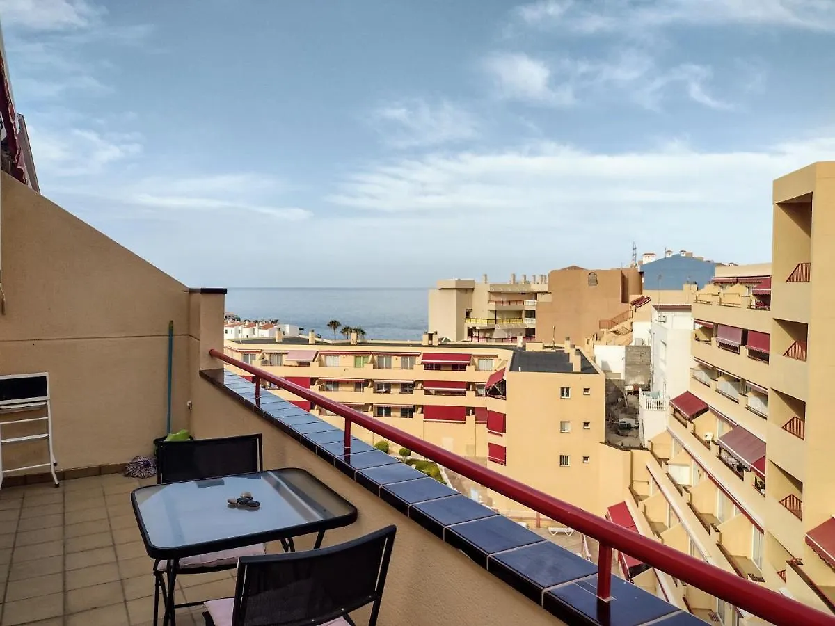Bonito ático con vista al mar, Puerto de Santiago, Tenerife, Canarias Apartamento Puerto de Santiago